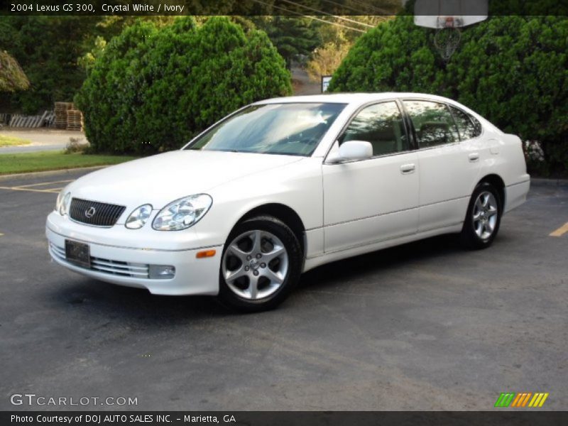Crystal White / Ivory 2004 Lexus GS 300