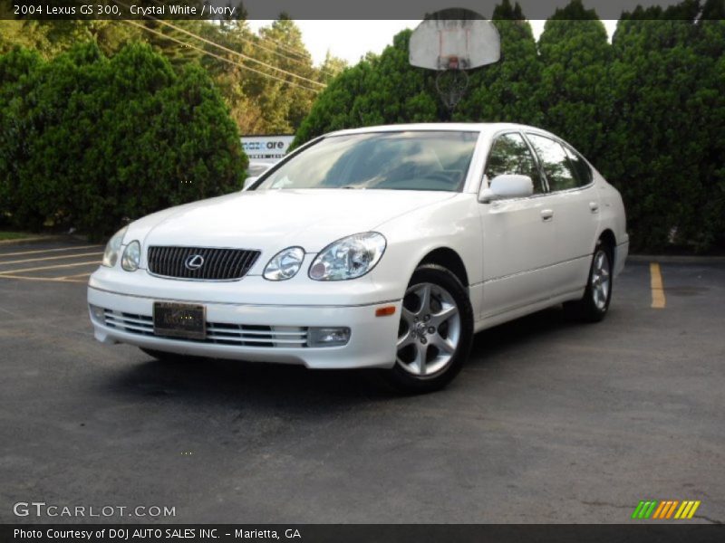 Crystal White / Ivory 2004 Lexus GS 300