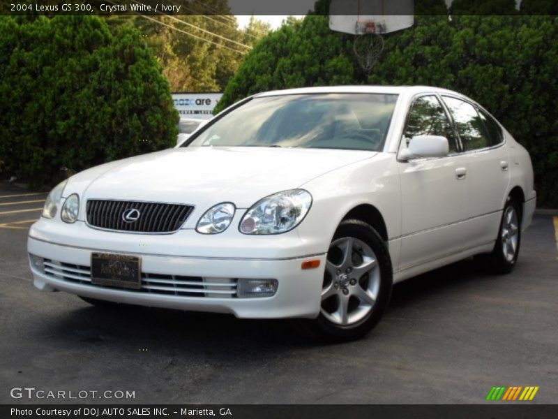 Crystal White / Ivory 2004 Lexus GS 300