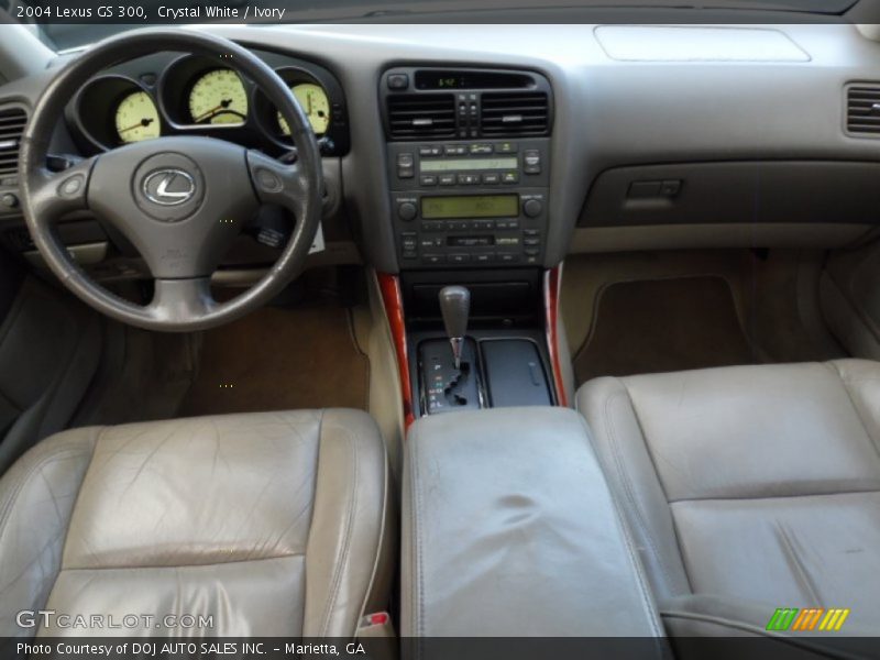 Crystal White / Ivory 2004 Lexus GS 300