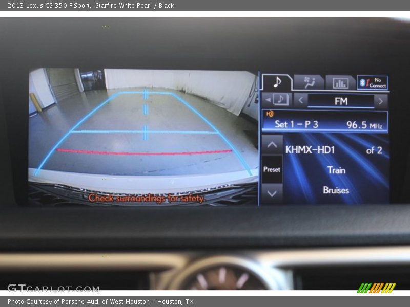 Starfire White Pearl / Black 2013 Lexus GS 350 F Sport