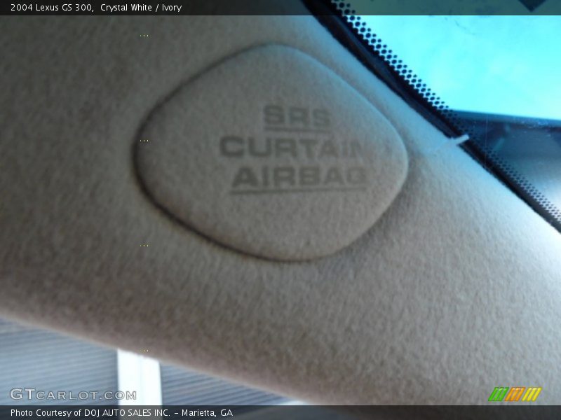 Crystal White / Ivory 2004 Lexus GS 300