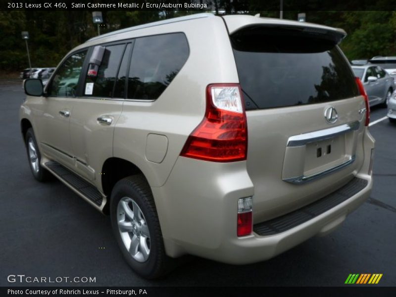 Satin Cashmere Metallic / Ecru/Auburn Bubinga 2013 Lexus GX 460