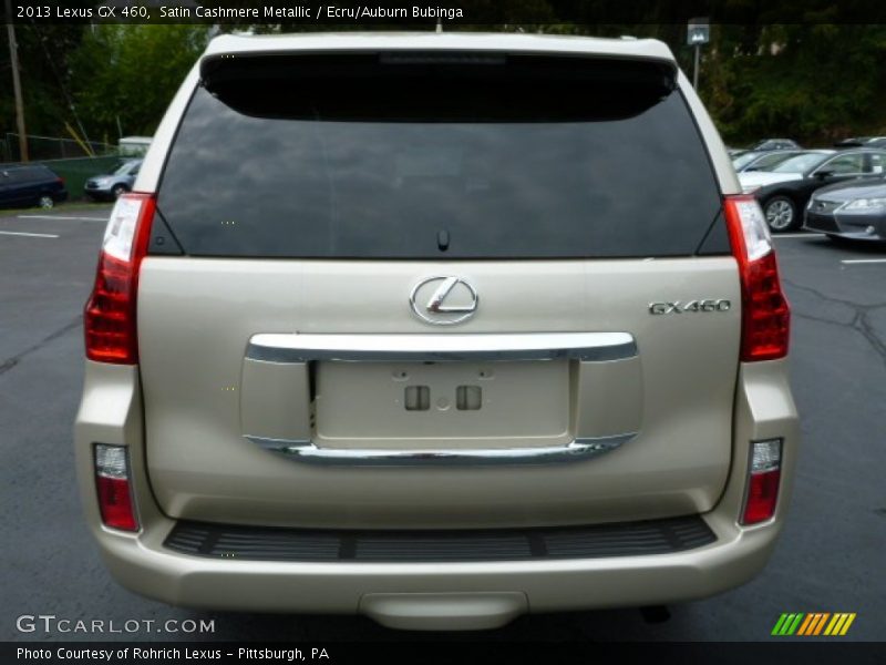 Satin Cashmere Metallic / Ecru/Auburn Bubinga 2013 Lexus GX 460