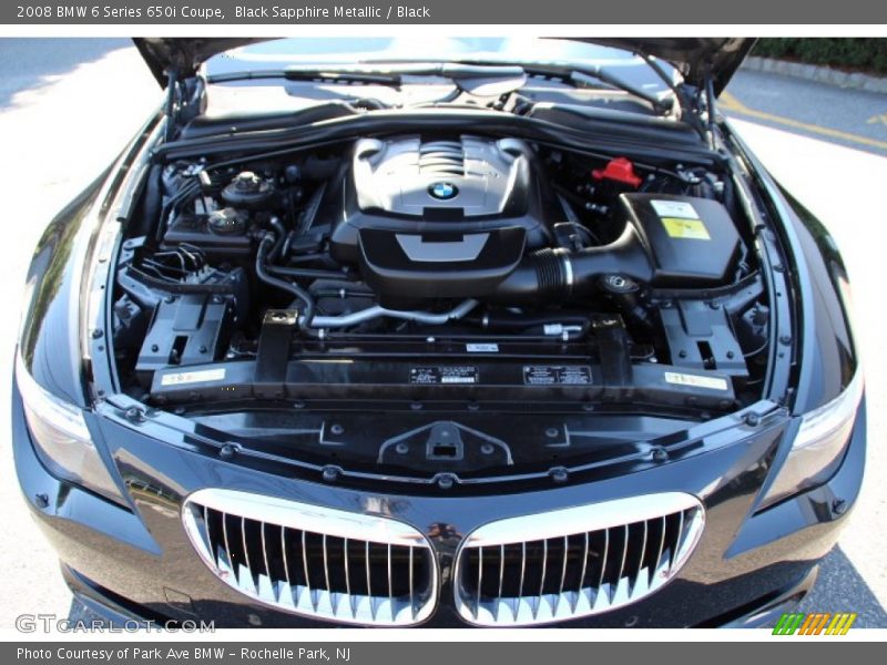  2008 6 Series 650i Coupe Engine - 4.8 Liter DOHC 32-Valve VVT V8