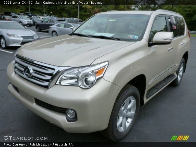 Satin Cashmere Metallic / Ecru/Auburn Bubinga 2013 Lexus GX 460