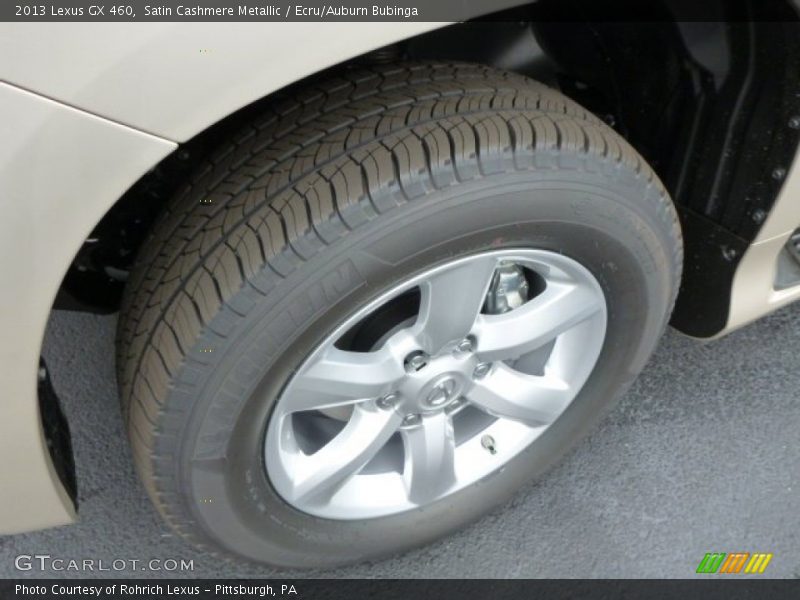 Satin Cashmere Metallic / Ecru/Auburn Bubinga 2013 Lexus GX 460