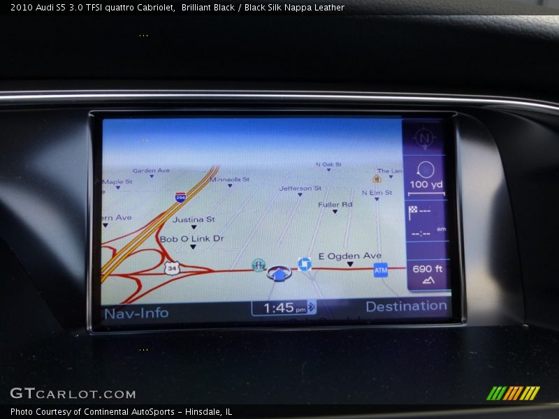 Navigation of 2010 S5 3.0 TFSI quattro Cabriolet