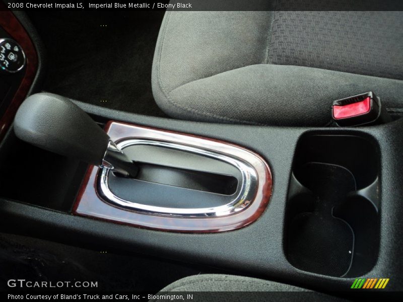 Imperial Blue Metallic / Ebony Black 2008 Chevrolet Impala LS