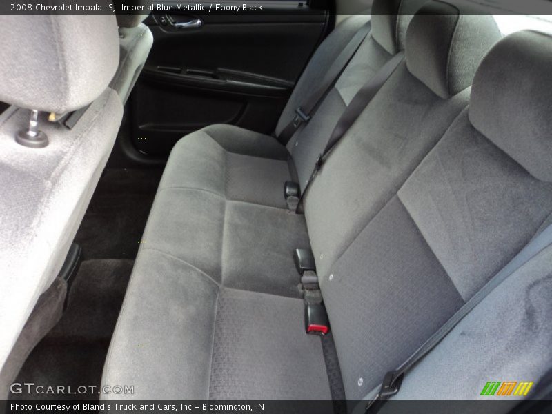 Imperial Blue Metallic / Ebony Black 2008 Chevrolet Impala LS