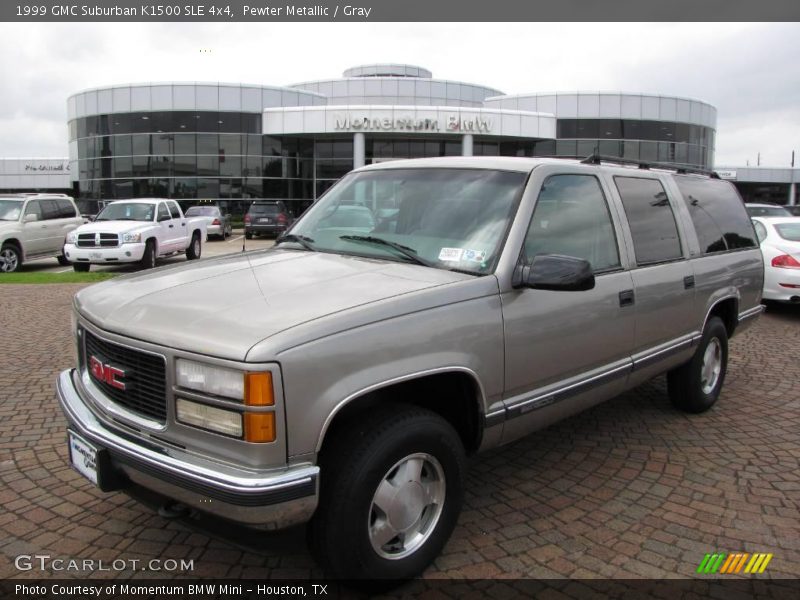 Pewter Metallic / Gray 1999 GMC Suburban K1500 SLE 4x4