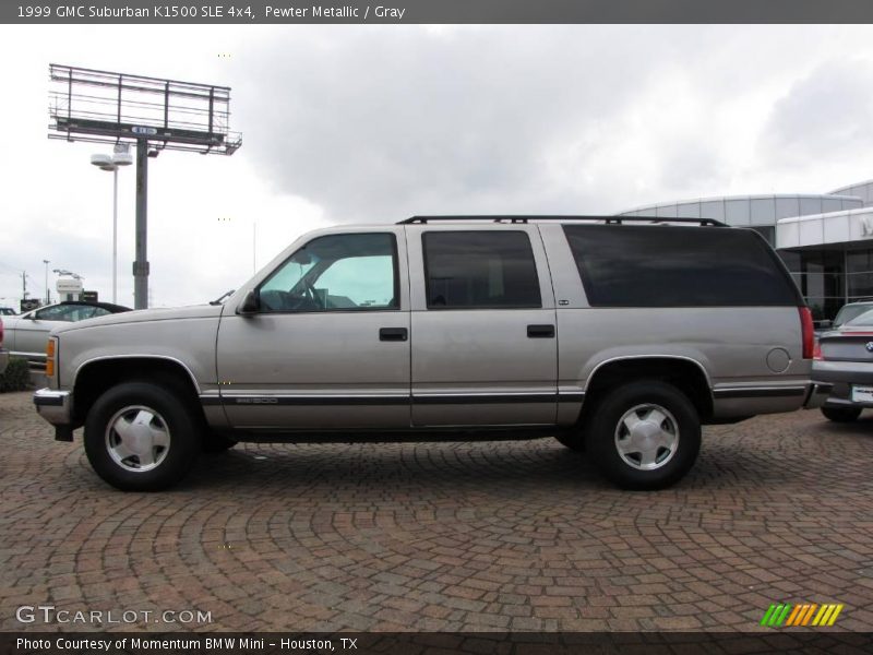 Pewter Metallic / Gray 1999 GMC Suburban K1500 SLE 4x4