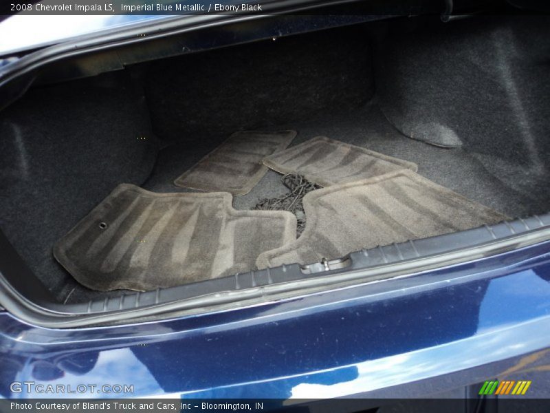 Imperial Blue Metallic / Ebony Black 2008 Chevrolet Impala LS