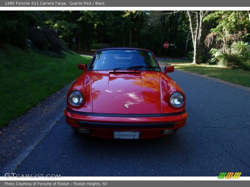 Guards Red / Black 1986 Porsche 911 Carrera Targa