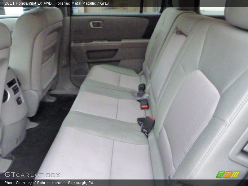 Polished Metal Metallic / Gray 2011 Honda Pilot EX 4WD