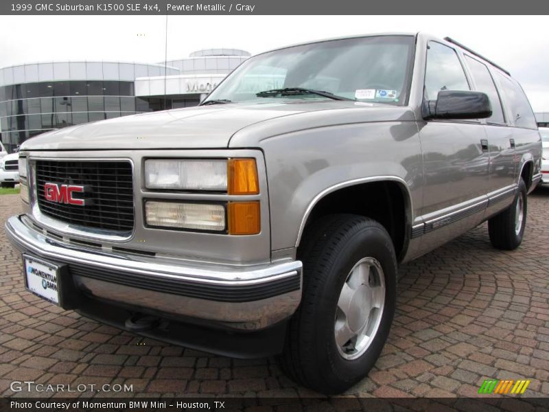 Pewter Metallic / Gray 1999 GMC Suburban K1500 SLE 4x4