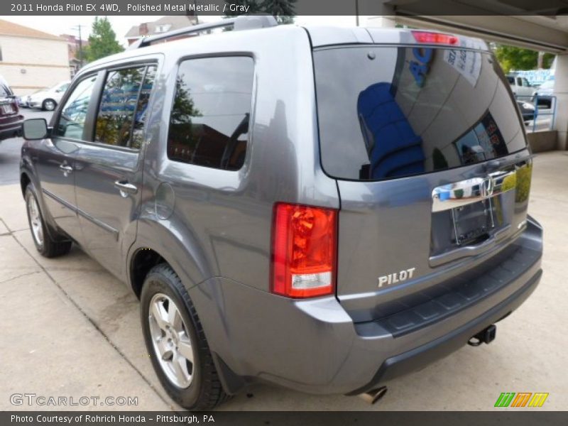 Polished Metal Metallic / Gray 2011 Honda Pilot EX 4WD
