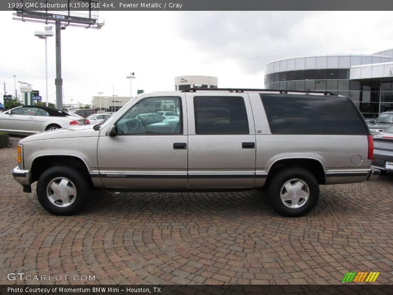 Pewter Metallic / Gray 1999 GMC Suburban K1500 SLE 4x4