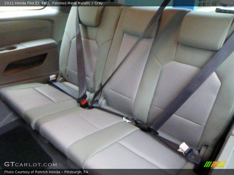 Polished Metal Metallic / Gray 2011 Honda Pilot EX 4WD
