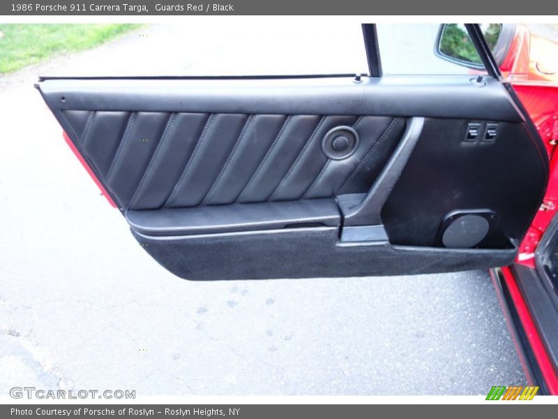 Door Panel of 1986 911 Carrera Targa