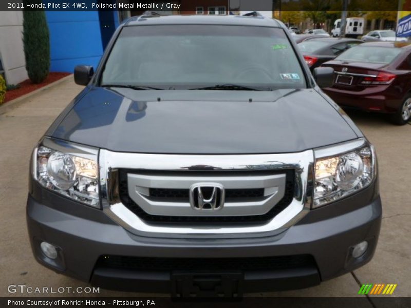 Polished Metal Metallic / Gray 2011 Honda Pilot EX 4WD