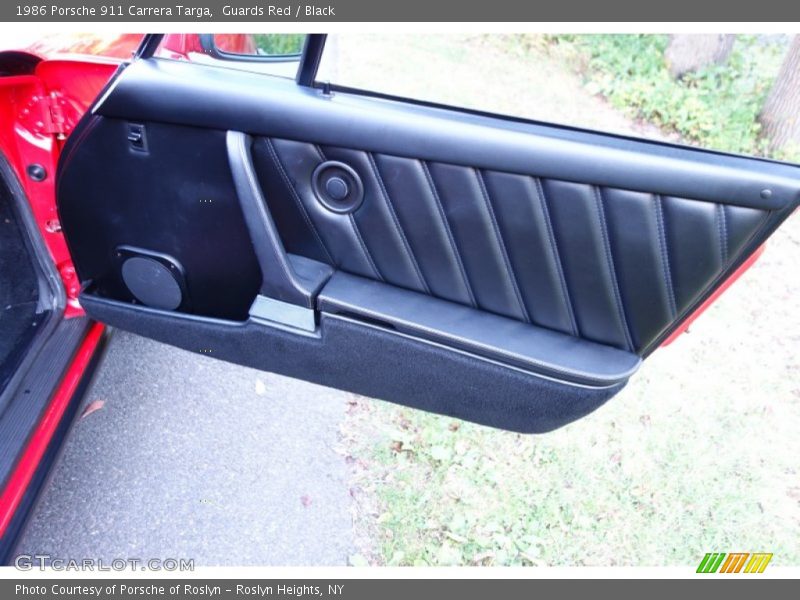Door Panel of 1986 911 Carrera Targa