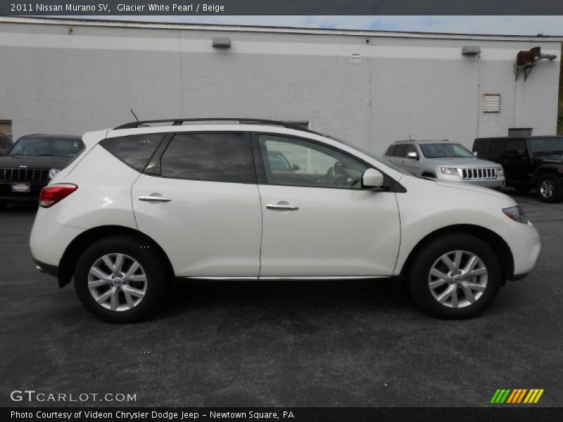 Glacier White Pearl / Beige 2011 Nissan Murano SV