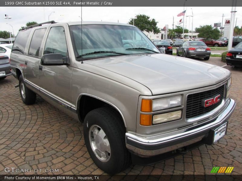 Pewter Metallic / Gray 1999 GMC Suburban K1500 SLE 4x4