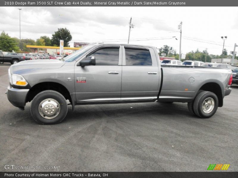 Mineral Gray Metallic / Dark Slate/Medium Graystone 2010 Dodge Ram 3500 SLT Crew Cab 4x4 Dually