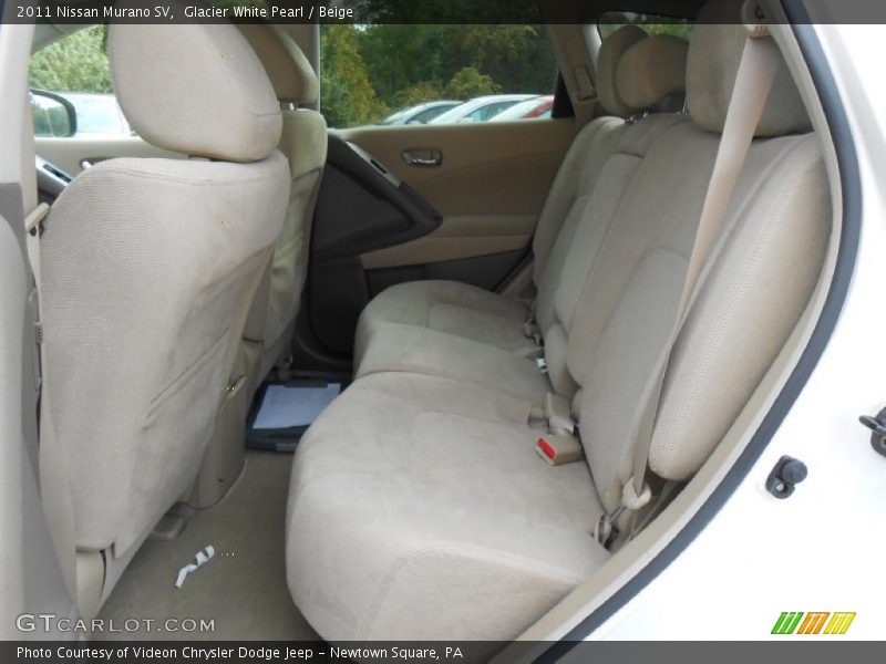 Glacier White Pearl / Beige 2011 Nissan Murano SV
