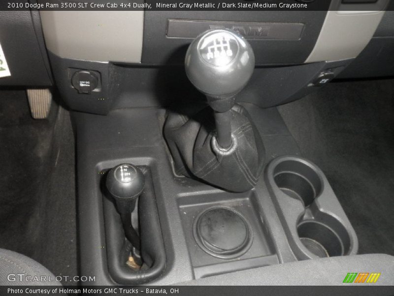 Mineral Gray Metallic / Dark Slate/Medium Graystone 2010 Dodge Ram 3500 SLT Crew Cab 4x4 Dually