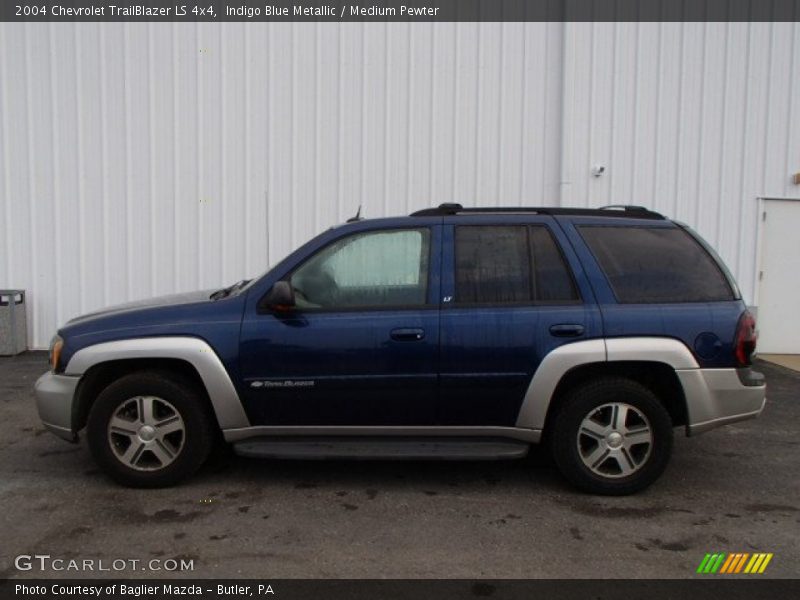 Indigo Blue Metallic / Medium Pewter 2004 Chevrolet TrailBlazer LS 4x4