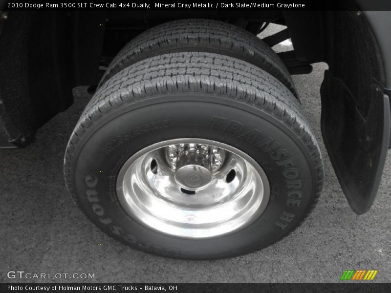 Mineral Gray Metallic / Dark Slate/Medium Graystone 2010 Dodge Ram 3500 SLT Crew Cab 4x4 Dually