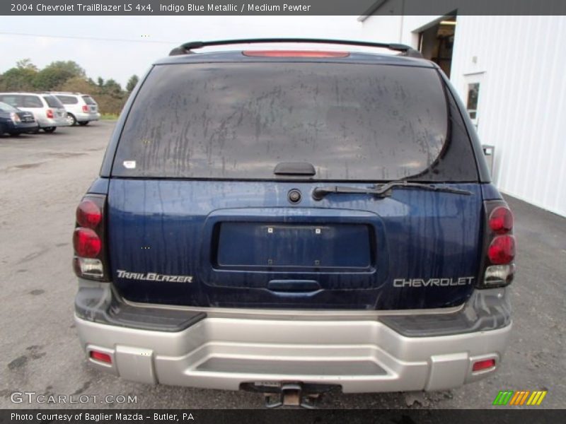 Indigo Blue Metallic / Medium Pewter 2004 Chevrolet TrailBlazer LS 4x4