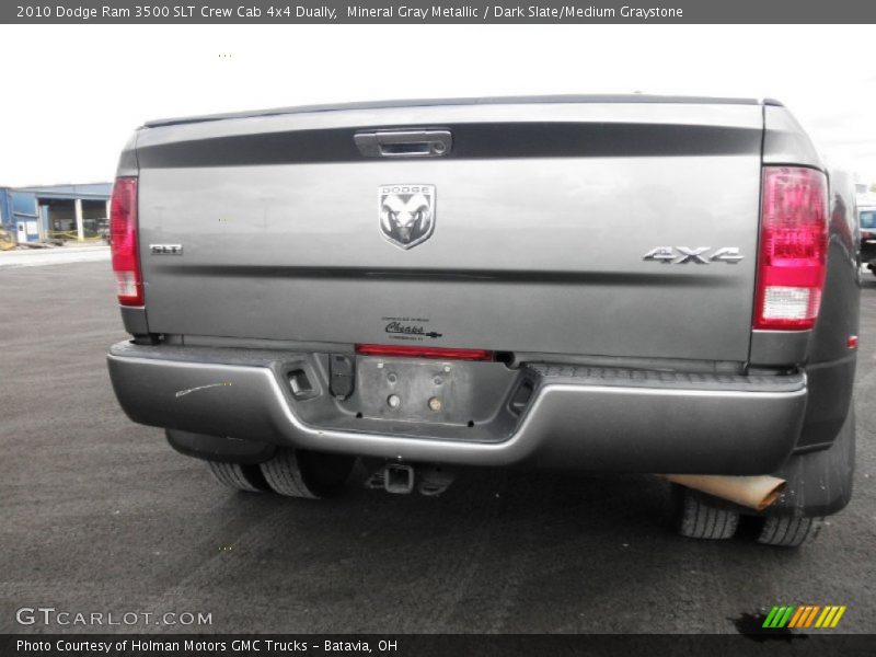 Mineral Gray Metallic / Dark Slate/Medium Graystone 2010 Dodge Ram 3500 SLT Crew Cab 4x4 Dually