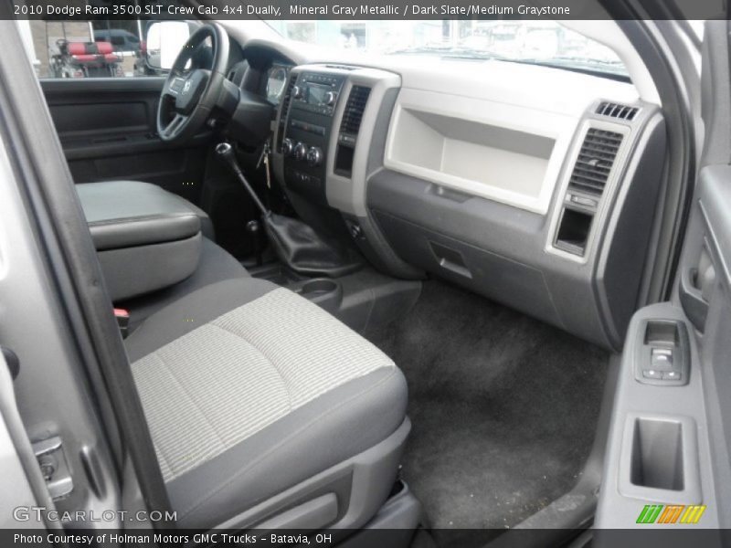 Mineral Gray Metallic / Dark Slate/Medium Graystone 2010 Dodge Ram 3500 SLT Crew Cab 4x4 Dually