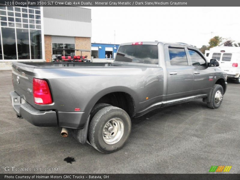 Mineral Gray Metallic / Dark Slate/Medium Graystone 2010 Dodge Ram 3500 SLT Crew Cab 4x4 Dually