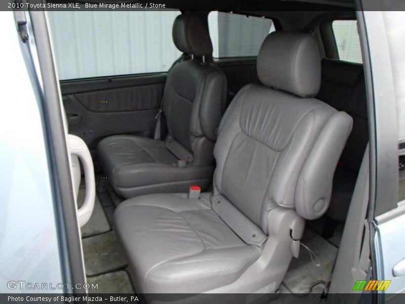 Blue Mirage Metallic / Stone 2010 Toyota Sienna XLE