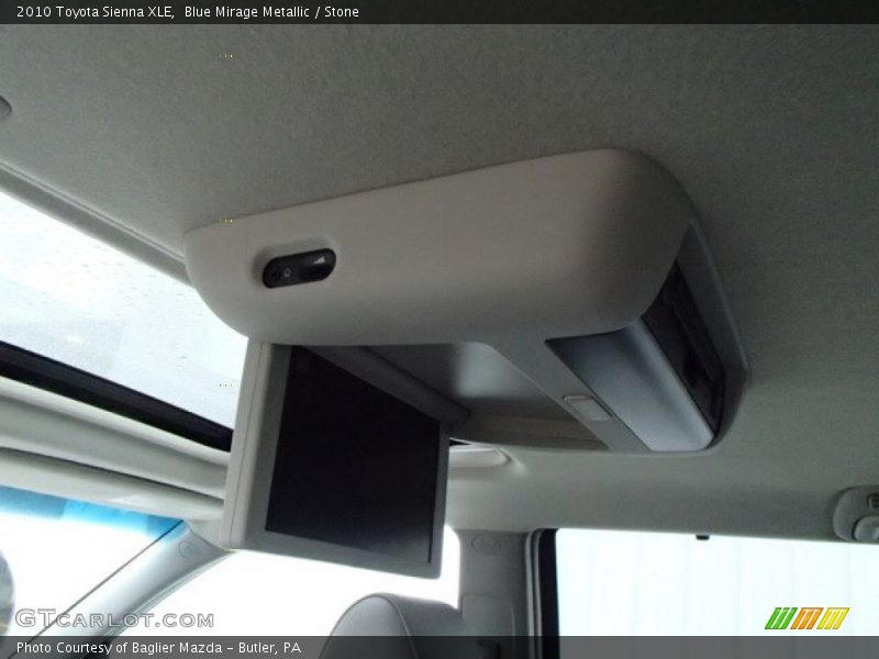 Blue Mirage Metallic / Stone 2010 Toyota Sienna XLE
