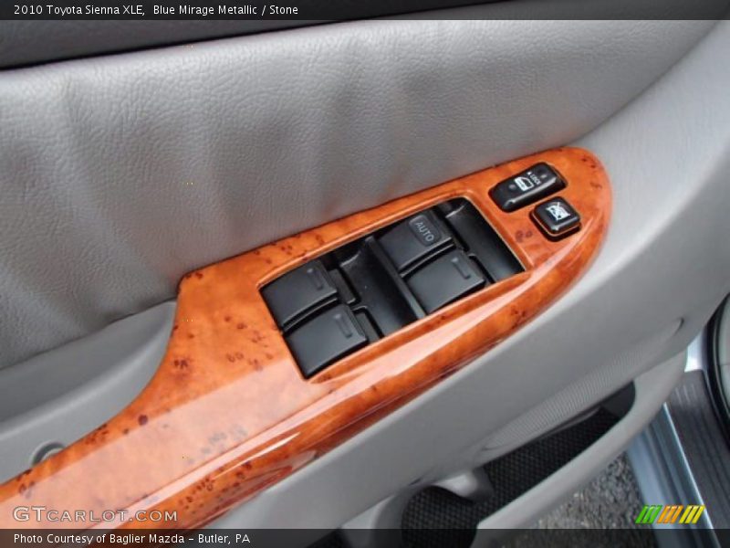 Blue Mirage Metallic / Stone 2010 Toyota Sienna XLE