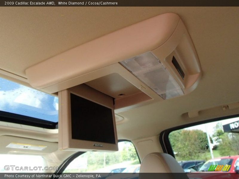 White Diamond / Cocoa/Cashmere 2009 Cadillac Escalade AWD