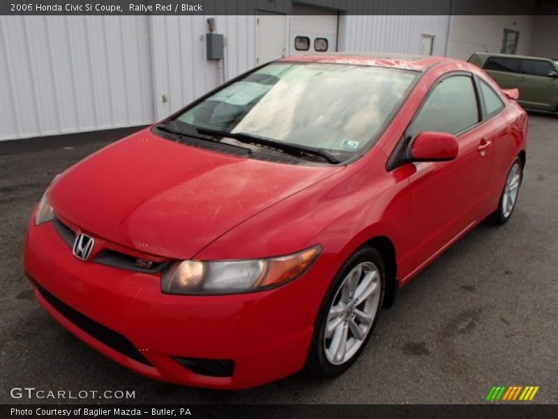 Rallye Red / Black 2006 Honda Civic Si Coupe