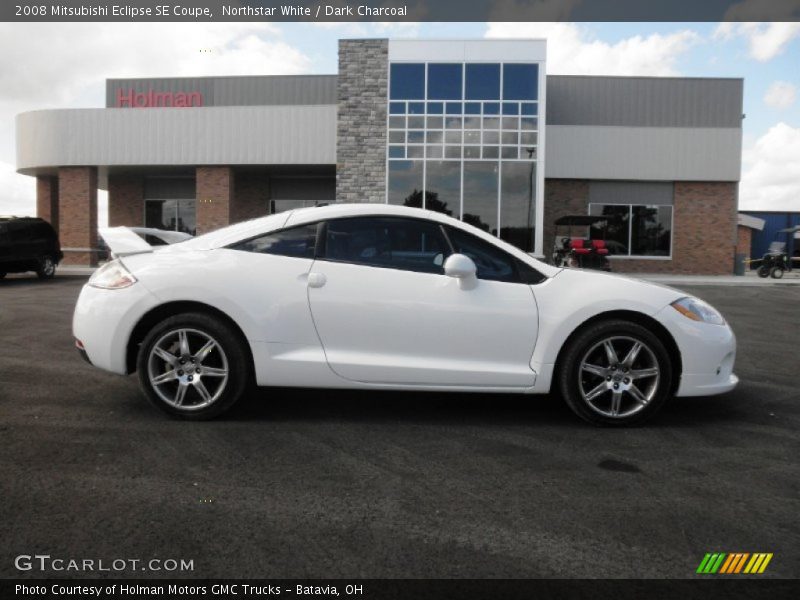 Northstar White / Dark Charcoal 2008 Mitsubishi Eclipse SE Coupe