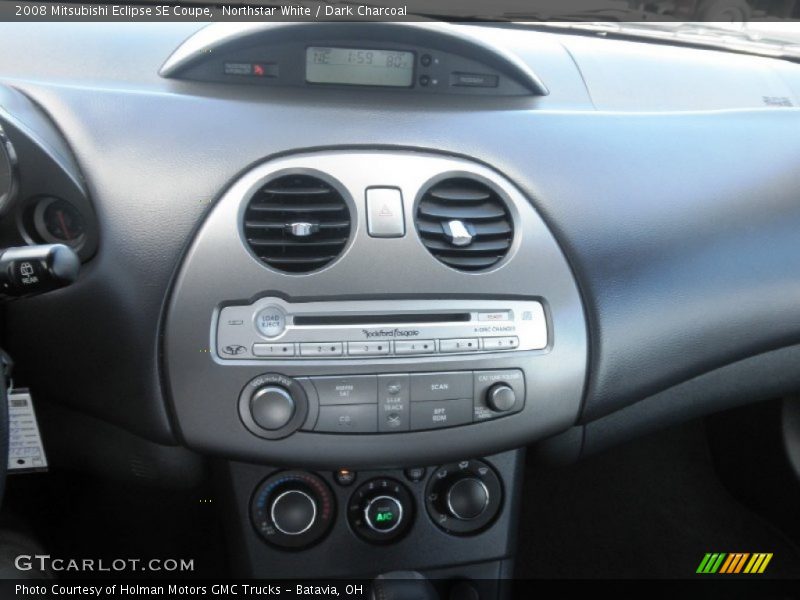 Northstar White / Dark Charcoal 2008 Mitsubishi Eclipse SE Coupe