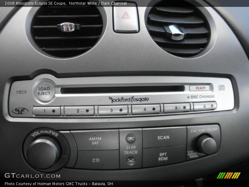 Northstar White / Dark Charcoal 2008 Mitsubishi Eclipse SE Coupe