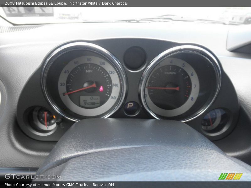Northstar White / Dark Charcoal 2008 Mitsubishi Eclipse SE Coupe