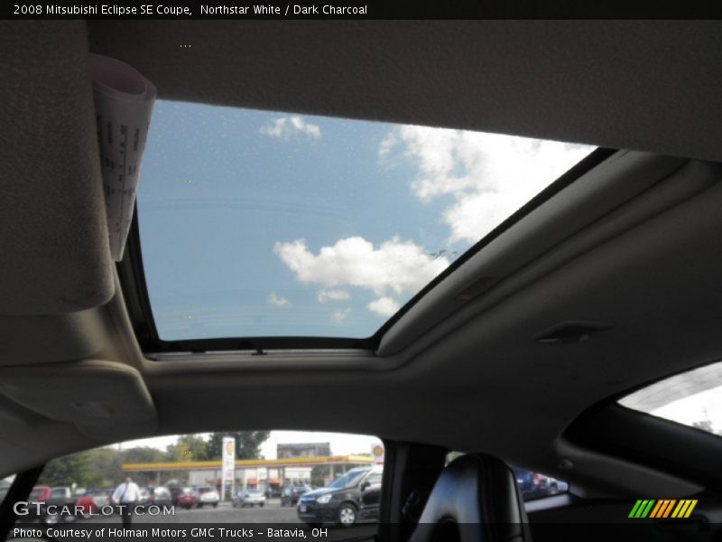 Northstar White / Dark Charcoal 2008 Mitsubishi Eclipse SE Coupe