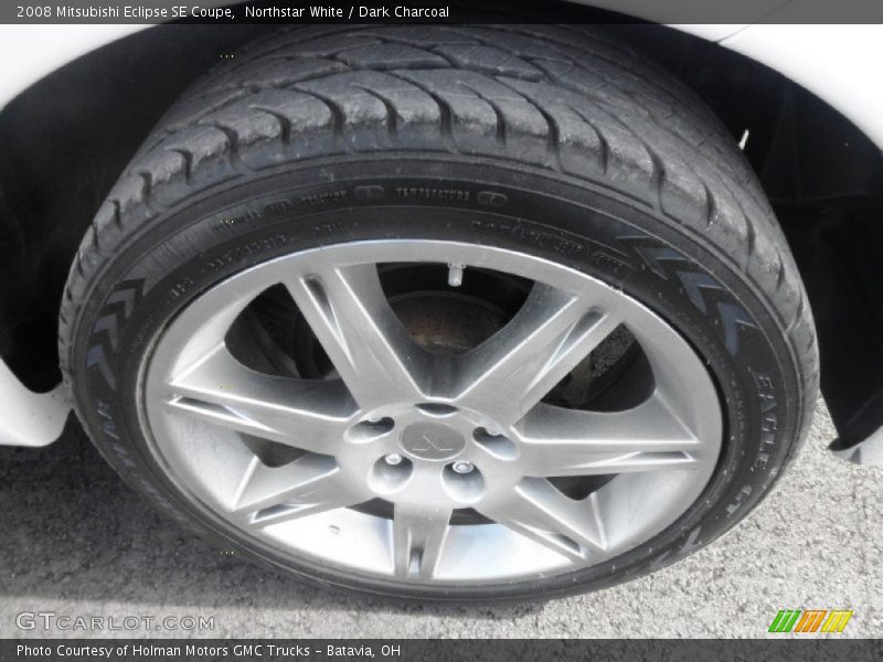 Northstar White / Dark Charcoal 2008 Mitsubishi Eclipse SE Coupe