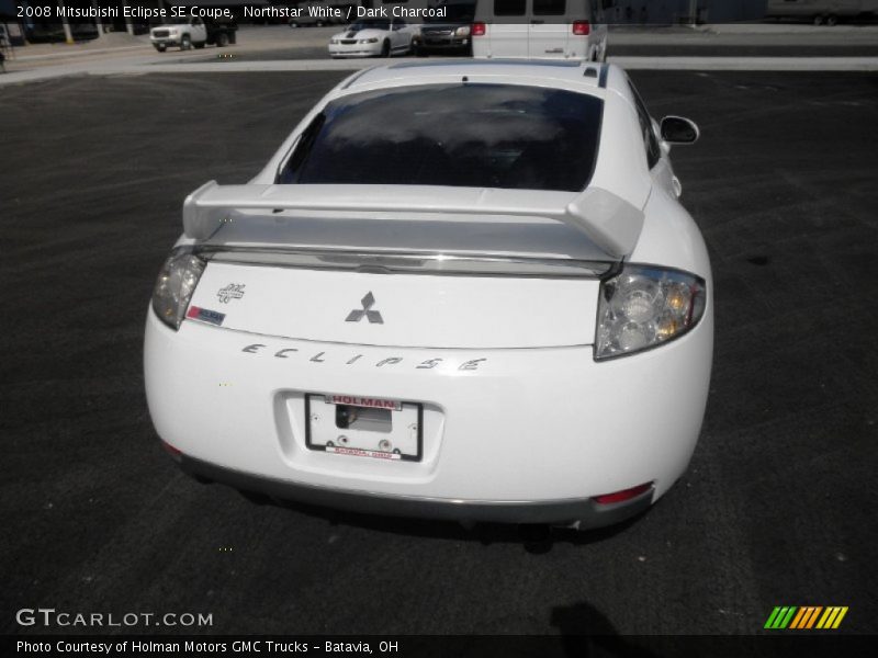 Northstar White / Dark Charcoal 2008 Mitsubishi Eclipse SE Coupe