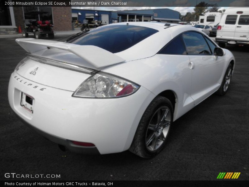Northstar White / Dark Charcoal 2008 Mitsubishi Eclipse SE Coupe